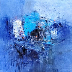 Blue Abstract Paintings & Artworks