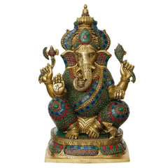 Buy Brass Ganesh Statues & Idols Online for Puja & Home Décor