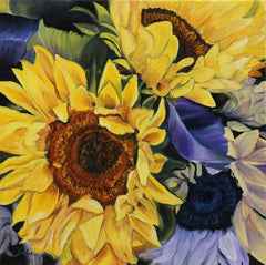 Buy Sunflower Paintings Online | Brighten Your Space with Sunflower Art