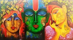 Krishna Meera Paintings