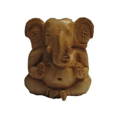 Handcrafted Wooden Ganesha Statues & Idols