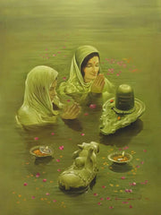 Shivling Paintings & Art