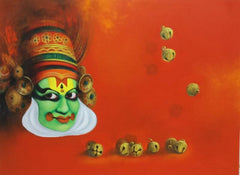 Unveiling the Drama: Buy Vibrant Kathakali Paintings