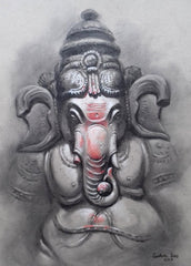 Vibrant Emotions in Charcoal & Pastel: Explore Indian Art