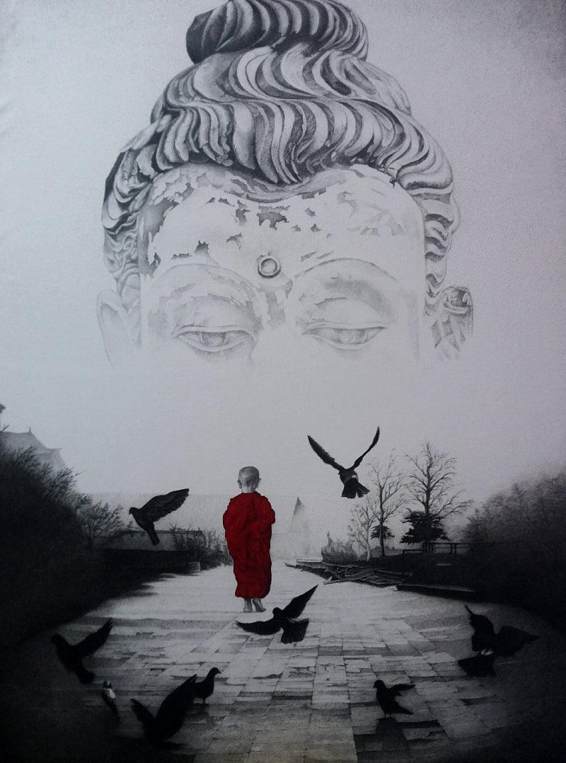 Buddha – Yoga in Art ( Shankar Ramakrishnan )