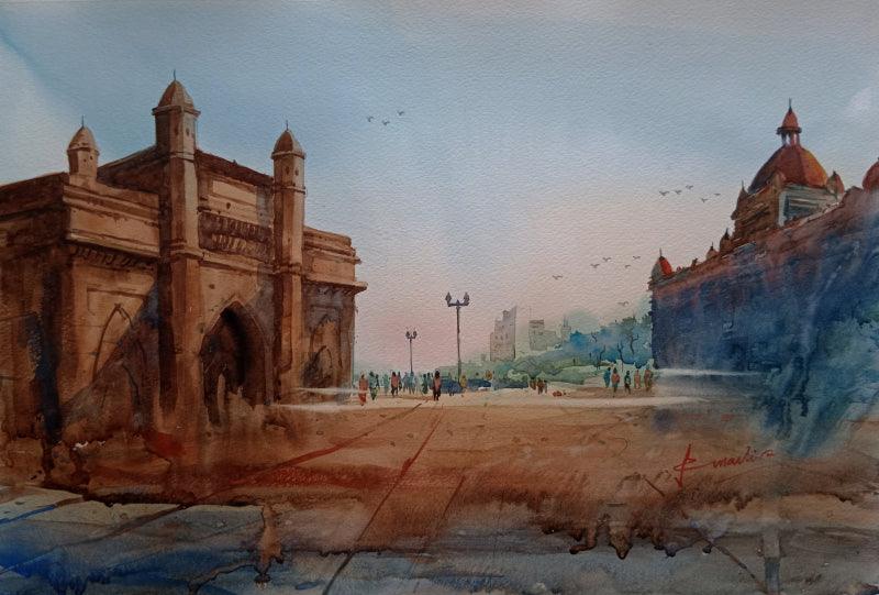 Gateway of India | Sketch Away: Travels with my sketchbook