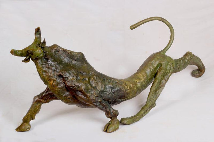 Animals sculpture titled 'Untitled 2', 14x32x9 inches, by artist Srinivasa Rao on Mixedmedia