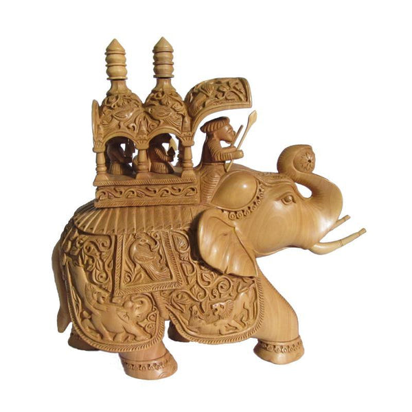 Ambabari Elephant by Ecraft India | ArtZolo.com