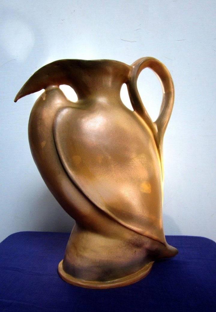 Pots/Vessels ceramic titled 'Beak Fat', 24x20x12 inches, by artist DULAL CHANDRA MANNA on Ceramic