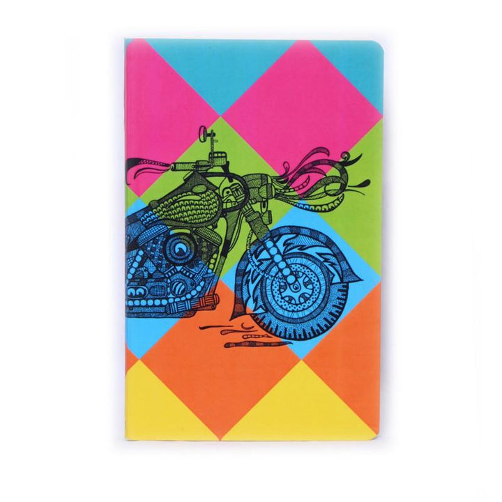 Lifestyle craft titled 'Bike Book', 8x6 inches, by artist Sejal M on Paper