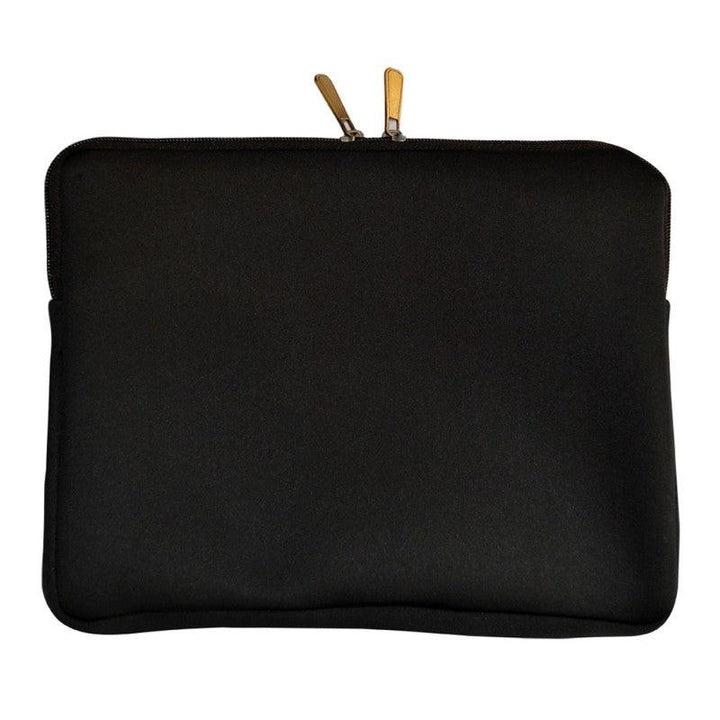 Lifestyle craft titled 'Black iPad Sleeve', 8x11 inches, by artist Sejal M on Neoprene