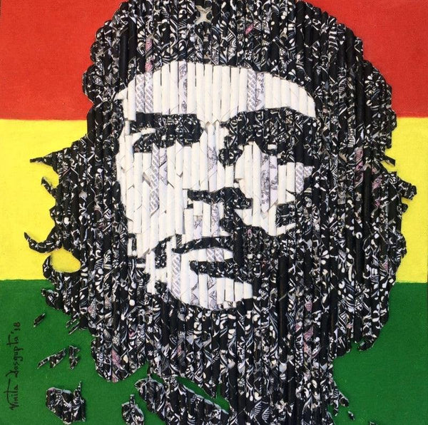 Bob Marley Painting by Vinita Dasgupta | ArtZolo.com