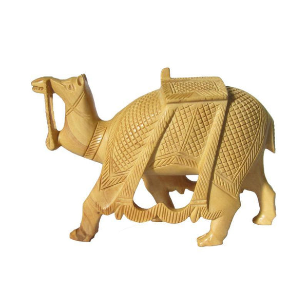 Carved Camel by Ecraft India | ArtZolo.com