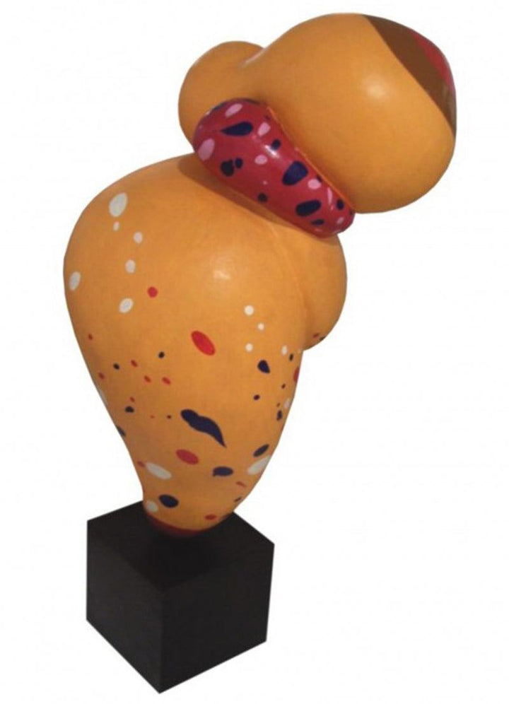 contemporary sculpture titled 'Change Your Shape Now', 25x17x17 inches, by artist Jayanta Bhattacharya on Mixedmedia