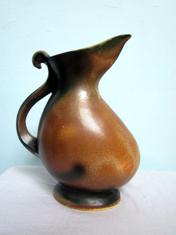 Pots/Vessels ceramic titled 'Fat Pot', 18x11x8 inches, by artist DULAL CHANDRA MANNA on ceramics