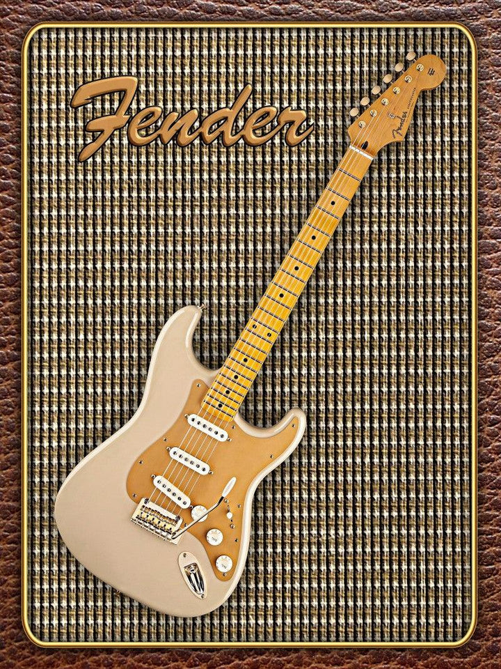 Music photography titled 'Fender Stratocaster Classic Player', 15x11 inches, by artist Shavit Mason on