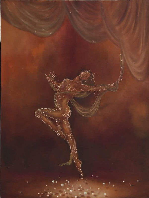 contemporary oil painting titled 'High Life', 36x48 inches, by artist Durshit Bhaskar on Canvas