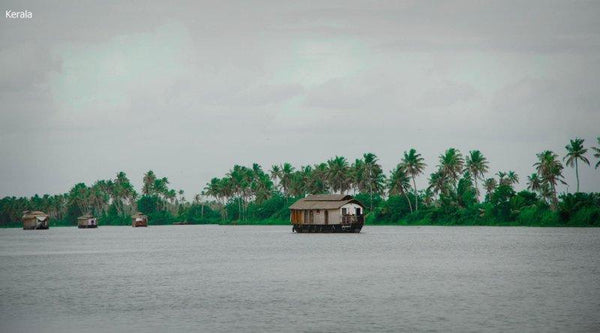 Landscape photography titled 'Kerala', 11x20 inches, by artist Sawant Tandle on