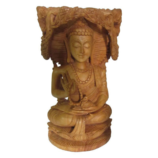 Lord Buddha Under Tree by Ecraft India | ArtZolo.com