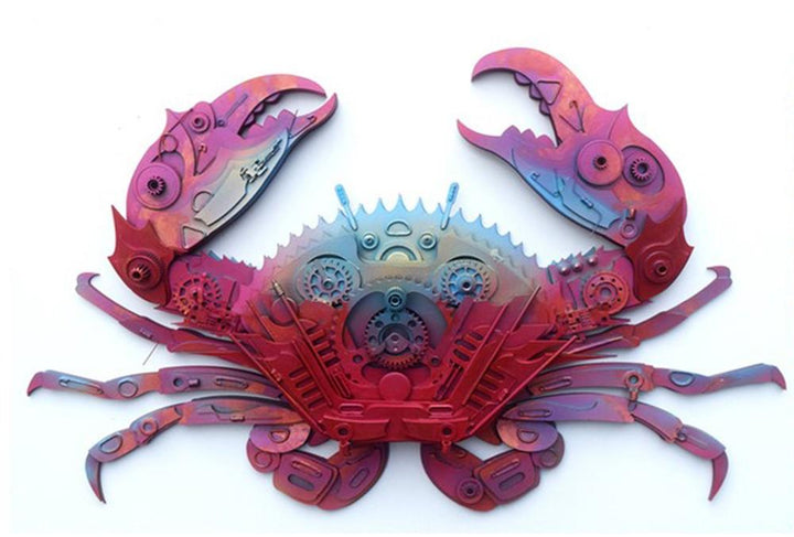 contemporary sculpture titled 'Malacostraca', 46x28x3 inches, by artist Haribaabu Naatesan on Acrylic Glass