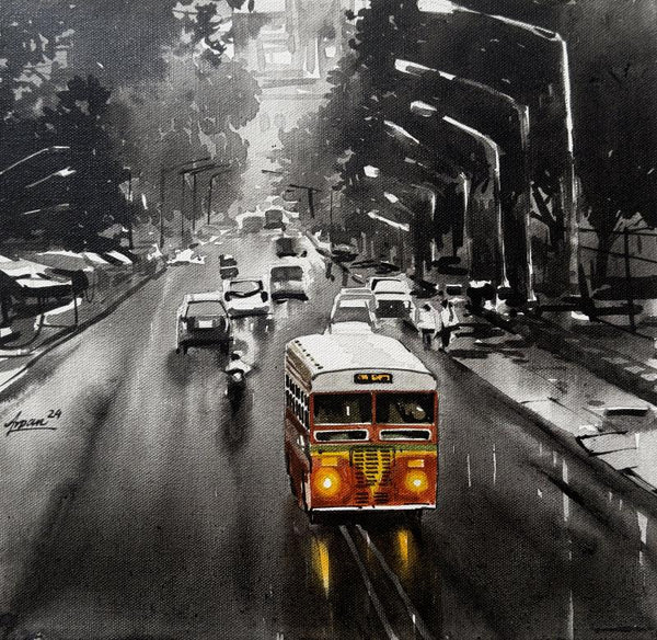 Mumbai Street 2 by Arpan Bhowmik