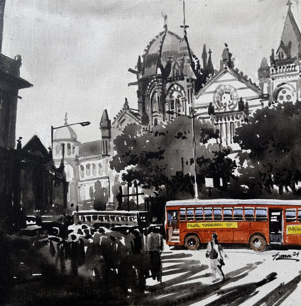 Mumbai Street 4 by Arpan Bhowmik