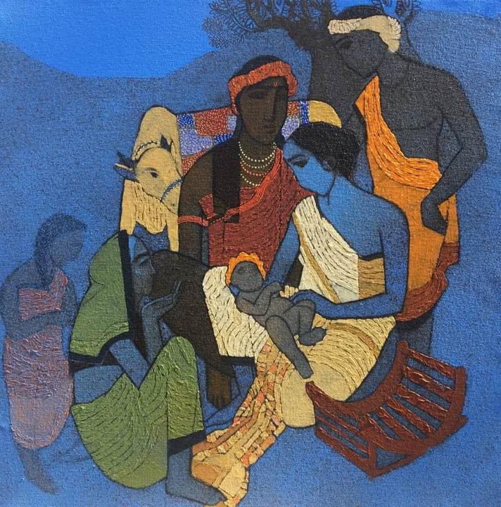 Naamkaran Painting by Siddharth Shingade | ArtZolo.com