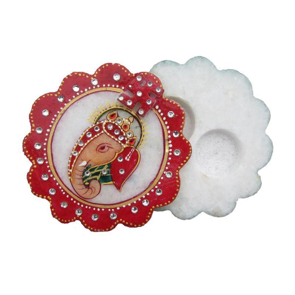 Round Ganesha Chopra by Ecraft India | ArtZolo.com