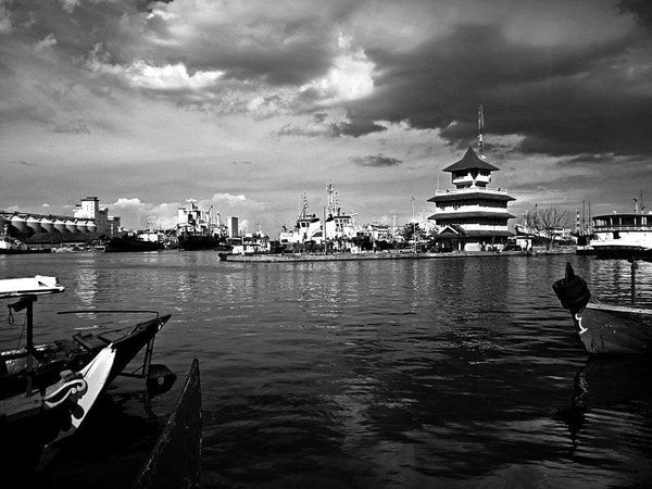 Scenic photography titled 'Tanjung Mas Harbour', 11x15 inches, by artist Rahmat Nugroho on