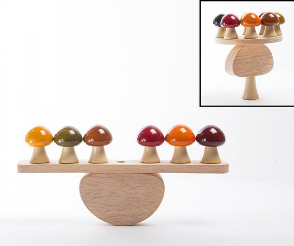 Toys craft titled 'Topsy Turvy Balancing Wooden Toy', 4x5x2 inches, by artist Oodees Toys on wood