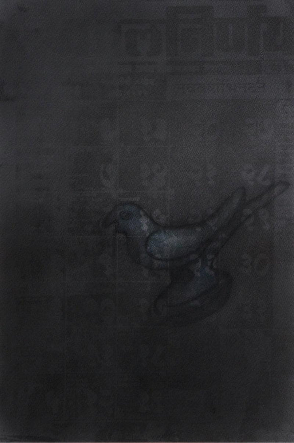 Toys charcoal drawing titled 'Toy 8', 18x24 inches, by artist Deepak Sinkar on Paper