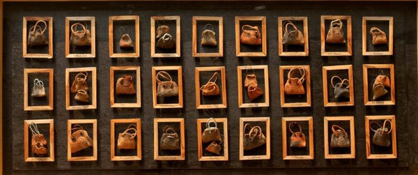 Abstract sculpture titled 'Treasure Of Memories', 23x50x3 inches, by artist Sabbavarapu V S Rao on Mixedmedia