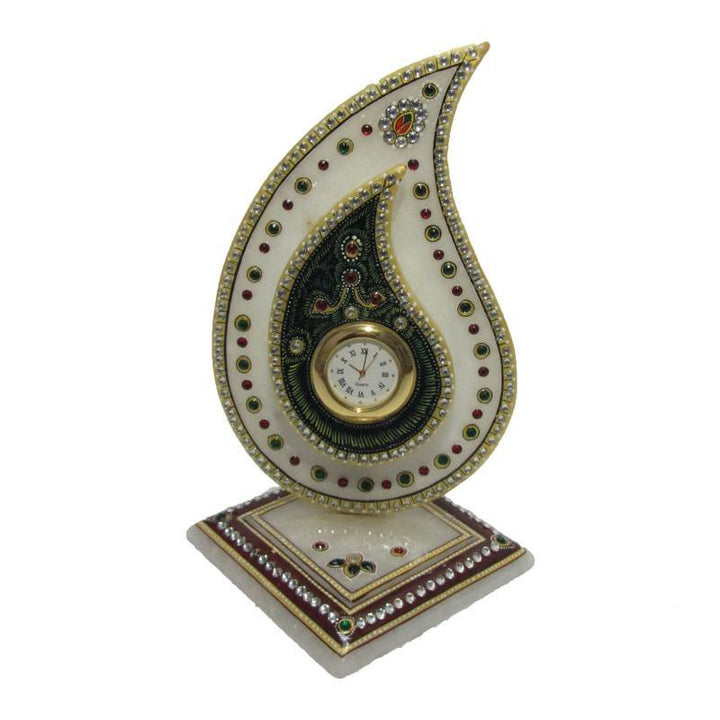 Lifestyle craft titled 'Trophy Watch', 8x5x5 inches, by artist Ecraft India on Marble