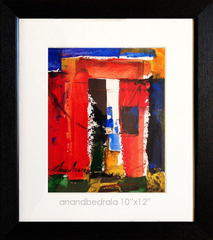 Abstract acrylic painting titled 'UnTitle 5', 12x10 inches, by artist AnndBedrala Bangalore on Acid Free Paper