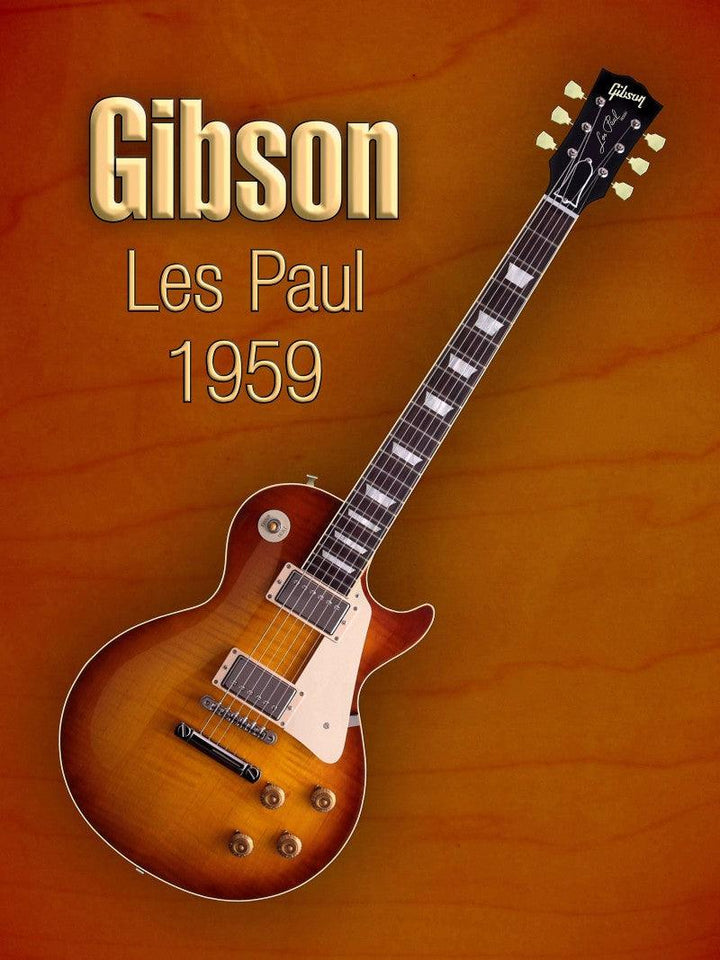 Music photography titled 'Vintage Gibson Les paul 1959', 15x11 inches, by artist Shavit Mason on