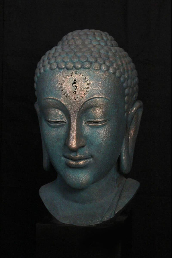 Figurative sculpture titled 'White Tara Mantra', 44x20x18 inches, by artist Sagar Rampure on Fiberglass