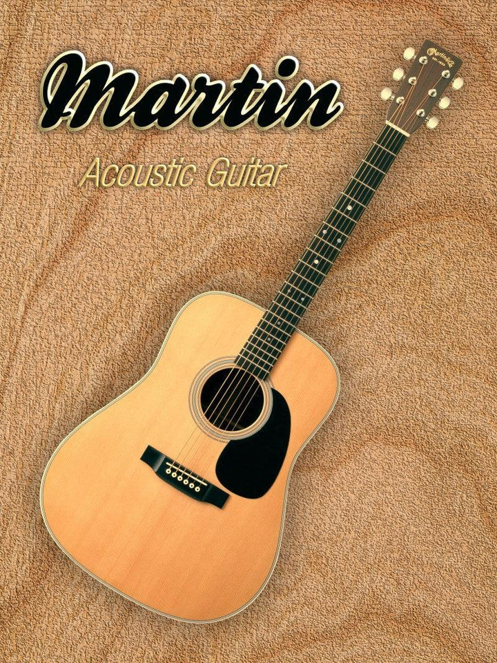 Music photography titled 'Wonderful Martin Acoustic Guitar', 15x11 inches, by artist Shavit Mason on